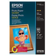 Epson Fotopapier, C13S042549, Fotopapier, glänzend, weiß, 10x15cm, 4x6