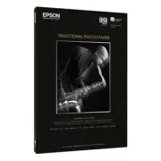 Epson Traditional Photo Paper, C13S045051, Fotopapier, satiniert, weiß, A3 , 330 g/m2, 25 Stück, Inkjet