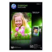 HP Everyday Photo Paper, glänzend, CR757A, Fotopapier, glänzend, weiß, 10x15cm, 4x6", 200 g/m2, 100 Stück, Inkjet