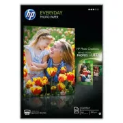HP Everyday Glossy Photo Paper, Q5451A, Fotopapier, glänzend, weiß, A4, 200 g/m2, 25 Stück, Inkjet