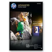HP Advanced Glossy Photo Paper, Q8692A, Fotopapier, randlos glänzend, Advanced Type weiß, 10x15cm, 4x6", 250 g/m2, 100 Stück,