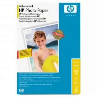 HP Advanced Glossy Photo Paper, Q8697A, Fotopapier, glänzend, Advanced Type weiß, A3, 250 g/m2, 20 Stück, Inkjet