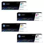 HP 207X (W2210X, W2211X, W2212X, W2213X) - toner, black + color (schwarz + farbe)