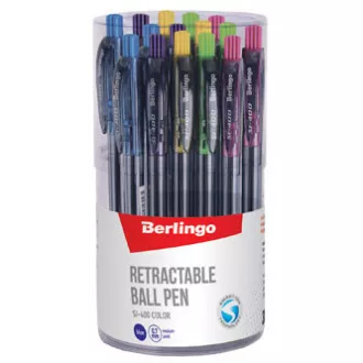 Berlingo, Kugelschreiber, blau, 30 St., 0,7 mm, SI-400 COLOR Berlingo, Kugelschreiber, blau, 30 St., 0,7 mm, SI-400 COLOR