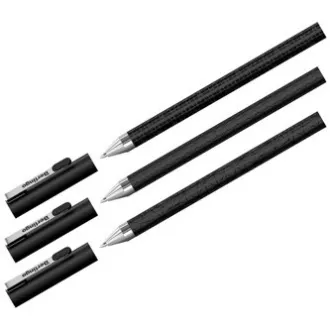 Berlingo, Kugelschreiber, blau, 24 Stück, 0,7 mm, Double Black Berlingo, Kugelschreiber, blau, 24 Stück, 0,7 mm, Double Black