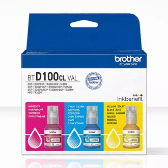 Brother BTD-100 (BTD100CLVAL) - Tintenpatrone, color (farbe) Brother BTD-100 (BTD100CLVAL) - Tintenpatrone, color (farbe)