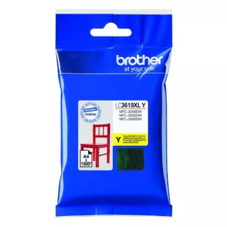 Brother LC-3619-XL (LC3619XLY) - Tintenpatrone, yellow (gelb)