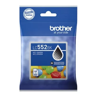 Brother LC-552 (LC552BK) - Tintenpatrone, black (schwarz) Brother LC-552 (LC552BK) - Tintenpatrone, black (schwarz)
