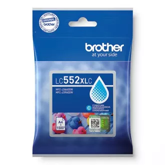 Brother LC-552-XL (LC552XLC) - Tintenpatrone, cyan Brother LC-552-XL (LC552XLC) - Tintenpatrone, cyan