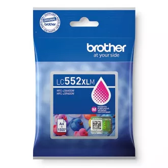 Brother LC-552-XL (LC552XLM) - Tintenpatrone, magenta Brother LC-552-XL (LC552XLM) - Tintenpatrone, magenta