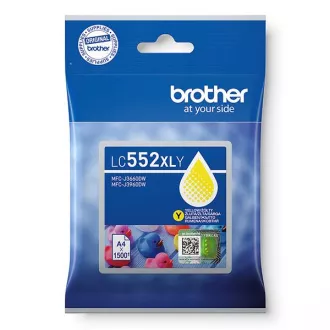 Brother LC-552-XL (LC552XLY) - Tintenpatrone, yellow (gelb) Brother LC-552-XL (LC552XLY) - Tintenpatrone, yellow (gelb)