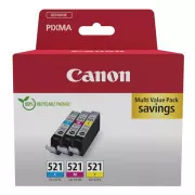 Canon CLI-521 (2934B015) - Tintenpatrone, color (farbe) multipack