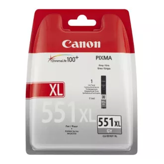 Canon CLI-551 (6447B004) - Tintenpatrone, gray (grau) Canon CLI-551 (6447B004) - Tintenpatrone, gray (grau)