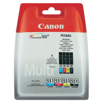 Canon CLI-551 (6509B009) - Tintenpatrone, black + color (schwarz + farbe)