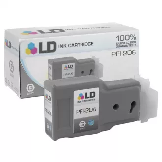 Canon PFI-206 (5312B001) - Tintenpatrone, gray (grau)