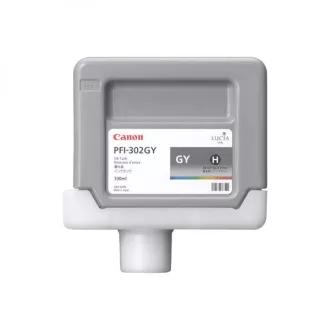 Canon PFI-302 (2217B001AA) - Tintenpatrone, gray (grau) Canon PFI-302 (2217B001AA) - Tintenpatrone, gray (grau)