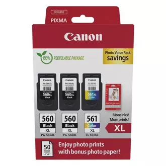 Canon PG-560 (3712C012) - Tintenpatrone, black + color (schwarz + farbe)