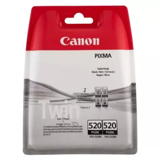 Canon PGI-520 (2932B012) - Tintenpatrone, black (schwarz) 2stk