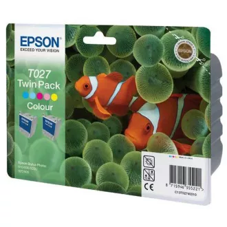Epson T0274 (C13T02740310) - Tintenpatrone, color (farbe) 2stk