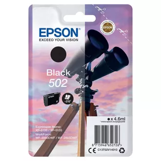 Epson C13T02V14020 - Tintenpatrone, black (schwarz)