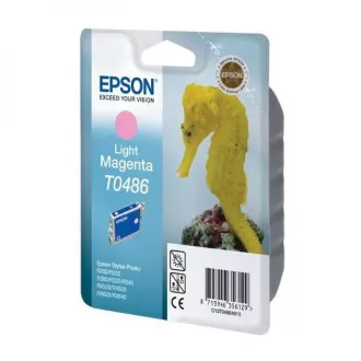 Epson T0486 (C13T04864010) - Tintenpatrone, light magenta (helles magenta)