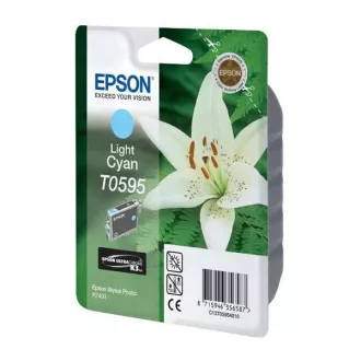 Epson T0595 (C13T05954010) - Tintenpatrone, light cyan (helles cyan) Epson T0595 (C13T05954010) - Tintenpatrone, light cyan (helles cyan)