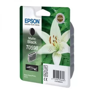 Epson T0598 (C13T05984010) - Tintenpatrone, matt black (mattschwarz) Epson T0598 (C13T05984010) - Tintenpatrone, matt black (mattschwarz)