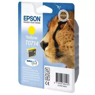 Epson T0714 (C13T07144011) - Tintenpatrone, yellow (gelb) Epson T0714 (C13T07144011) - Tintenpatrone, yellow (gelb)