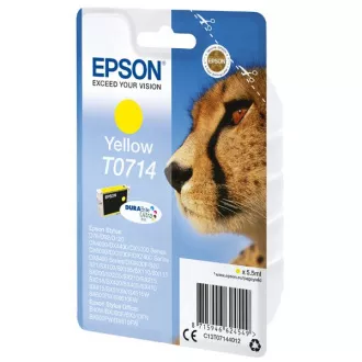 Epson T0714 (C13T07144022) - Tintenpatrone, yellow (gelb) Epson T0714 (C13T07144022) - Tintenpatrone, yellow (gelb)