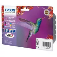 Epson T0807 (C13T08074011) - Tintenpatrone, black + color (schwarz + farbe)