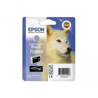 Epson T0969 (C13T09694010) - Tintenpatrone, light light black (hellhellschwarz)