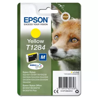 Epson T1284 (C13T12844012) - Tintenpatrone, yellow (gelb) Epson T1284 (C13T12844012) - Tintenpatrone, yellow (gelb)