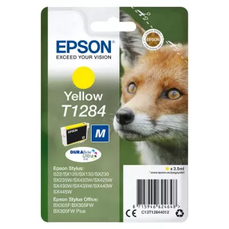 Epson T1284 (C13T12844022) - Tintenpatrone, yellow (gelb) Epson T1284 (C13T12844022) - Tintenpatrone, yellow (gelb)