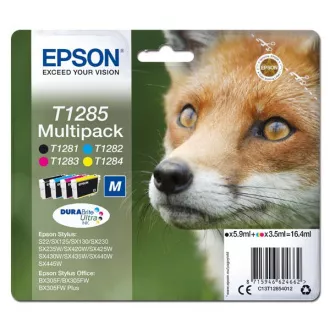 Epson T1285 (C13T12854012) - Tintenpatrone, black + color (schwarz + farbe) Epson T1285 (C13T12854012) - Tintenpatrone, black + color (schwarz + farbe)