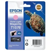 Epson T1576 (C13T15764010) - Tintenpatrone, light magenta (helles magenta)