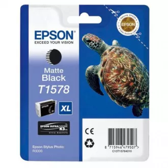 Epson T1578 (C13T15784010) - Tintenpatrone, matt black (mattschwarz) Epson T1578 (C13T15784010) - Tintenpatrone, matt black (mattschwarz)