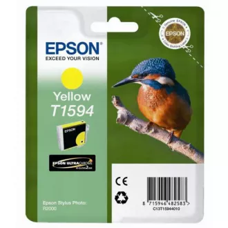Epson T1594 (C13T15944010) - Tintenpatrone, yellow (gelb) Epson T1594 (C13T15944010) - Tintenpatrone, yellow (gelb)