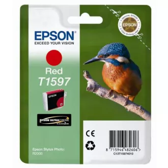 Epson T1597 (C13T15974010) - Tintenpatrone, red (rot) Epson T1597 (C13T15974010) - Tintenpatrone, red (rot)