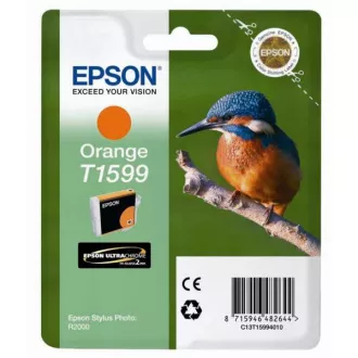 Epson T1599 (C13T15994010) - Tintenpatrone, orange Epson T1599 (C13T15994010) - Tintenpatrone, orange