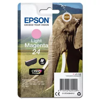 Epson T2426 (C13T24264012) - Tintenpatrone, light magenta (helles magenta) Epson T2426 (C13T24264012) - Tintenpatrone, light magenta (helles magenta)