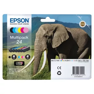 Epson T2428 (C13T24284011) - Tintenpatrone, black + color (schwarz + farbe) Epson T2428 (C13T24284011) - Tintenpatrone, black + color (schwarz + farbe)