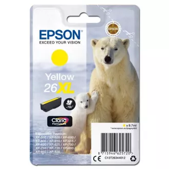 Epson T2634 (C13T26344012) - Tintenpatrone, yellow (gelb)