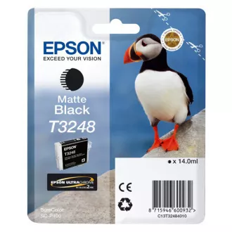 Epson T3248 (C13T32484010) - Tintenpatrone, matt black (mattschwarz) Epson T3248 (C13T32484010) - Tintenpatrone, matt black (mattschwarz)