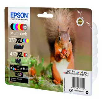 Epson T379D (C13T379D4010) - Tintenpatrone, black + color (schwarz + farbe)