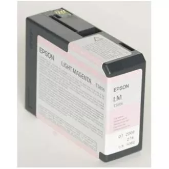 Epson T5806 (C13T580600) - Tintenpatrone, light magenta (helles magenta) Epson T5806 (C13T580600) - Tintenpatrone, light magenta (helles magenta)
