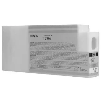 Epson T5967 (C13T596700) - Tintenpatrone, light black (hellschwarz) Epson T5967 (C13T596700) - Tintenpatrone, light black (hellschwarz)