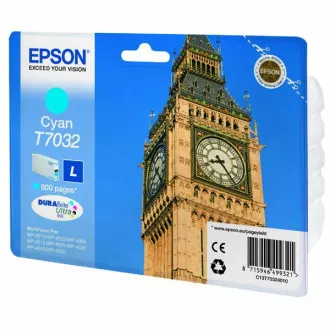 Epson T7032 (C13T70324010) - Tintenpatrone, cyan Epson T7032 (C13T70324010) - Tintenpatrone, cyan