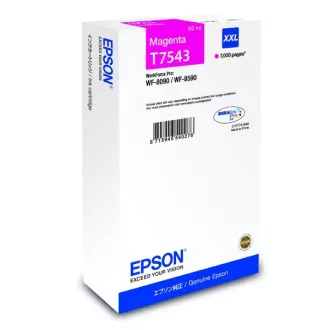 Epson T7543 (C13T754340) - Tintenpatrone, magenta Epson T7543 (C13T754340) - Tintenpatrone, magenta