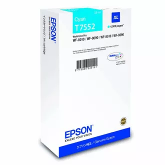 Epson T7552 (C13T755240) - Tintenpatrone, cyan Epson T7552 (C13T755240) - Tintenpatrone, cyan