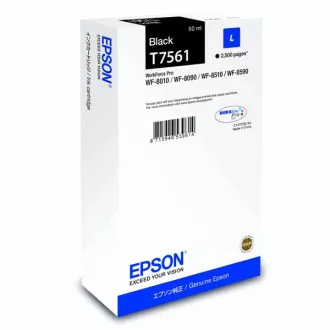 Epson T7561 (C13T756140) - Tintenpatrone, black (schwarz) Epson T7561 (C13T756140) - Tintenpatrone, black (schwarz)